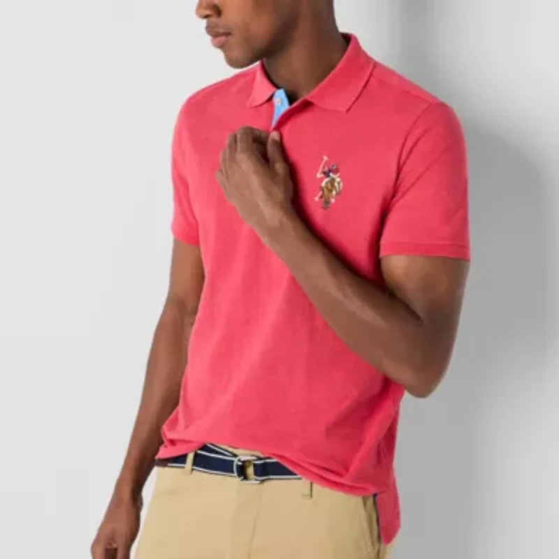 U.S. Polo Assn. Big Pony Pique Mens Classic Fit Short Sleeve Shirt