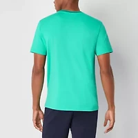 U.S. Polo Assn. Tipped Stretch Mens Crew Neck Short Sleeve Fabric T-Shirt