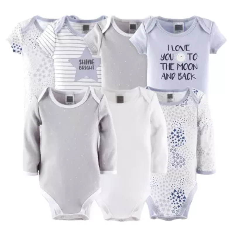 The Peanutshell 0-3m To The Moon Baby Boys 23-pc. Baby Clothing Set