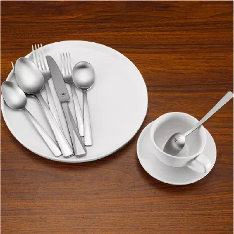 Table 12 Stainless Steel 50-pc. 18/10 Flatware Set