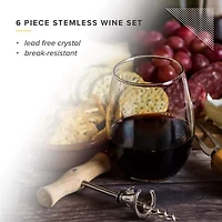 Table 12 Stemless Set 6-pc. Wine Glass