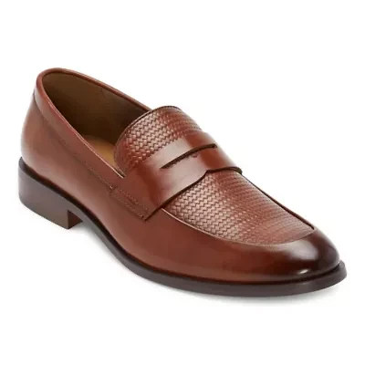 J. Ferrar Harlow Mens Moc Closed Toe Slip-On Shoe