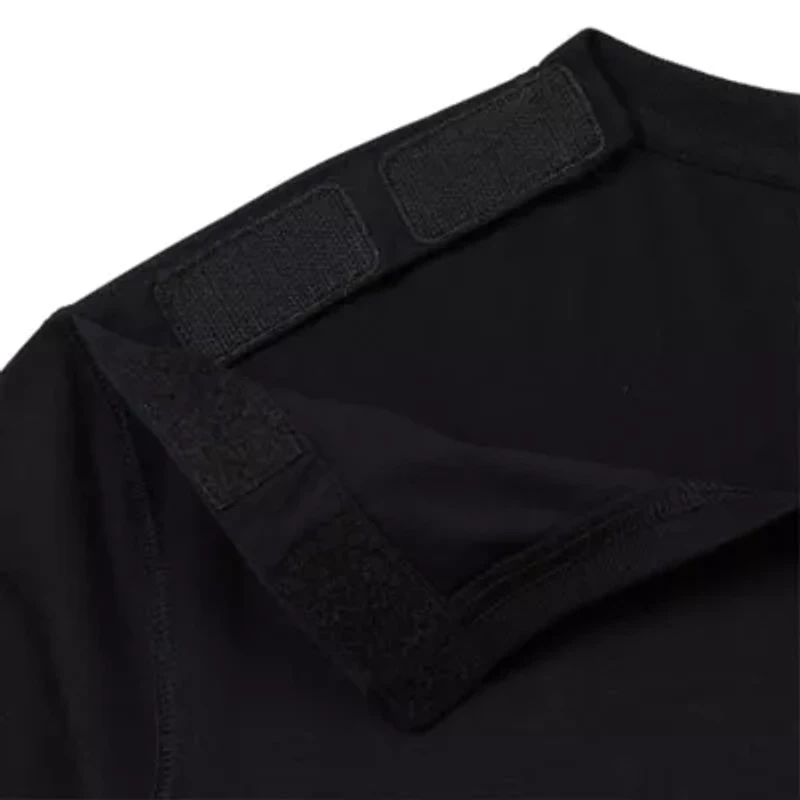 St. John's Bay Dexterity Super Soft Mens Easy-on + Easy-off Crew Neck Short Sleeve Adaptive T-Shirt