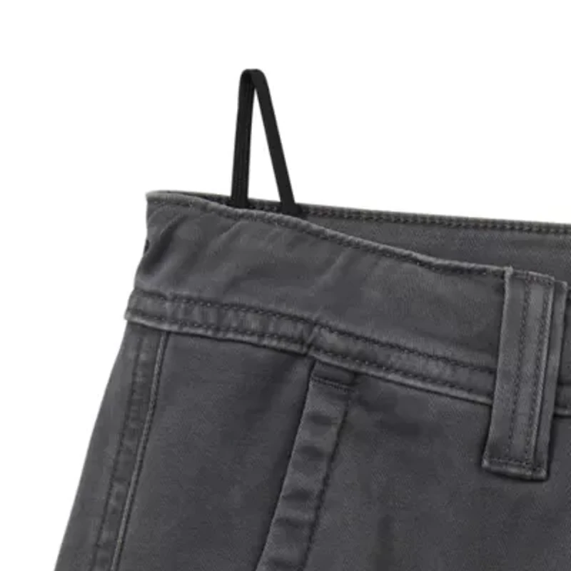 St. John's Bay Dexterity Mens 10" Adaptive Stretch Fabric Adjustable Features Easy-on + Easy-off Cargo Short