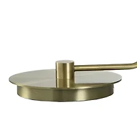 Collective Design By Stylecraft Brass Finish Metal Desk Lamp