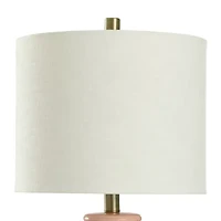 Collective Design By Stylecraft Terracotta Blush Ceramic Table Lamp
