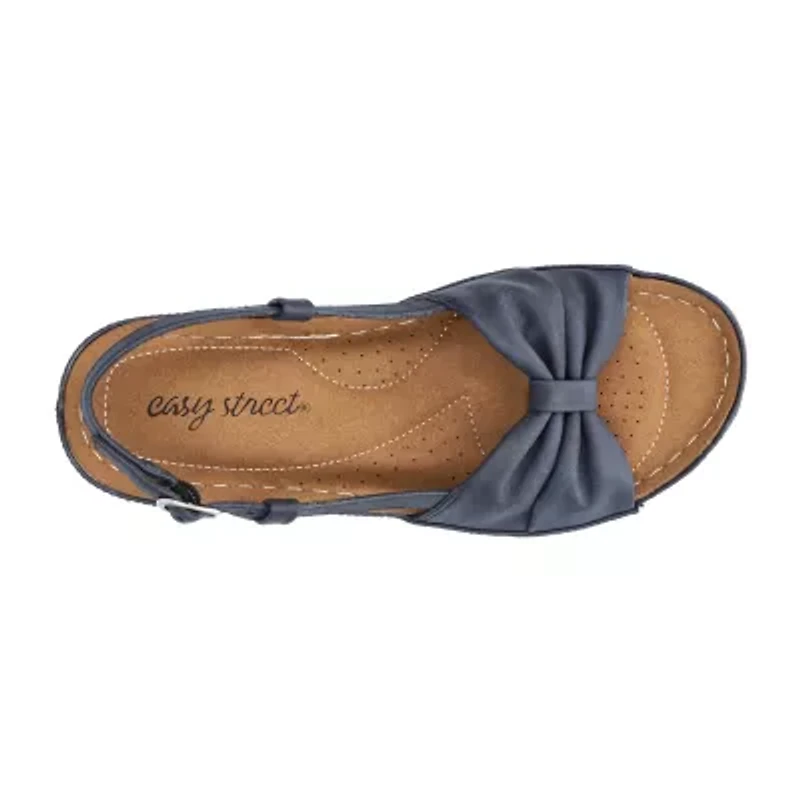 Easy Street Womens Jupiter Strap Sandals