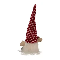 Northlight 13in Led Lighted Girl With Love Heart Valentines Day Gnome