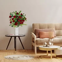 Northlight 35in Set Of 6 Red Real Touch Rose Artificial Floral Sprays 6-pc. Pick