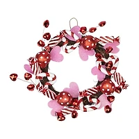Northlight 16in Red And White Candies And Hearts Valentine'S Day Wreath
