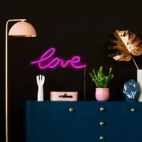 Northlight 18in Pink Led Lighted 'Love' Neon Style Valentine'S Day Wall Sign