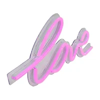 Northlight 18in Pink Led Lighted 'Love' Neon Style Valentine'S Day Wall Sign