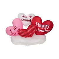 Northlight 5ft Day Conversation Hearts Lighted Valentines Day Inflatable
