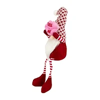 Northlight 23in Sitting Kiss Me Lips Valentines Day Gnome