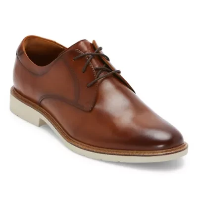 Florsheim Highpoint Plain Toe Mens Round Closed Oxford Shoes