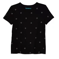 Thereabouts Little & Big Kid Girls Crew Neck Short Sleeve Regular Fit Graphic T-Shirt