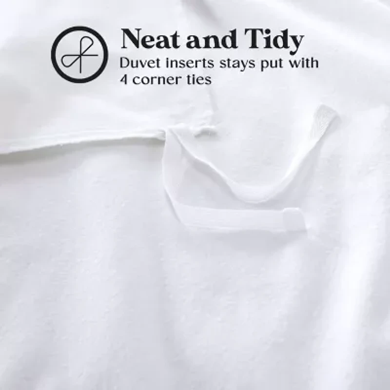 SUPERIOR® Solid Cotton Heavyweight Warm Reversible Duvet Cover