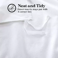 SUPERIOR® Solid Cotton Heavyweight Warm Reversible Duvet Cover