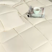 SUPERIOR® Solid All Season Plush Microfiber Down Alternative Hypoallergenic Comforter