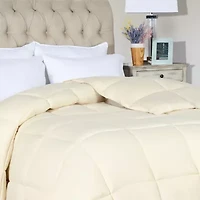 SUPERIOR® Solid All Season Plush Microfiber Down Alternative Hypoallergenic Comforter