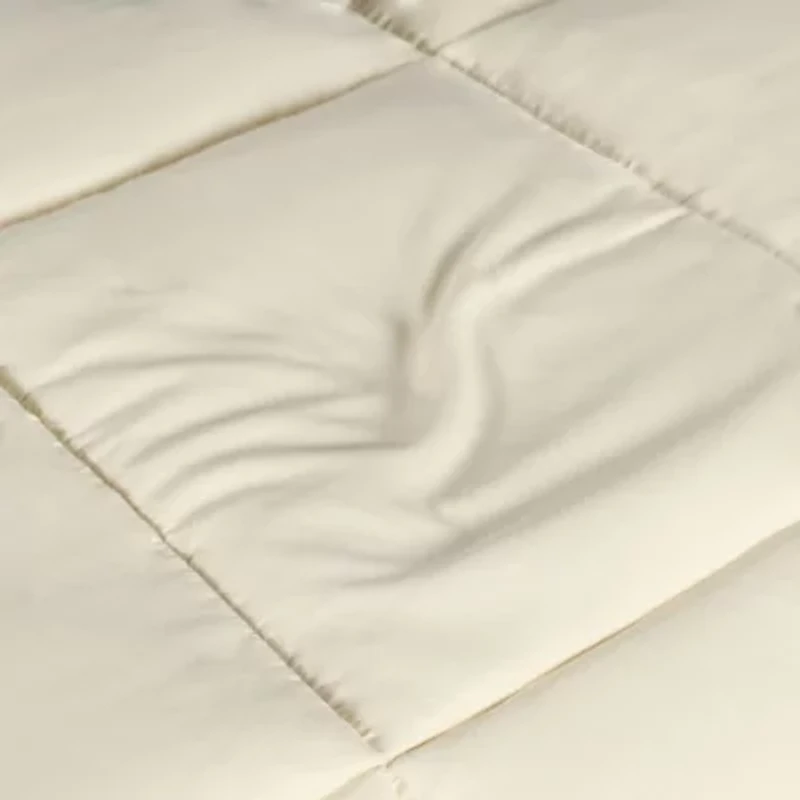 SUPERIOR® Solid All Season Plush Microfiber Down Alternative Hypoallergenic Comforter