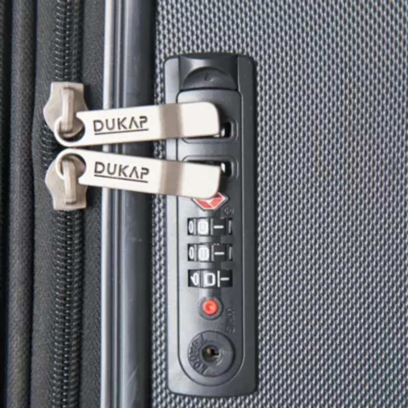 DUKAP Intely Smart Hardside 3-pc Set with USB and Integrated Weight Scale