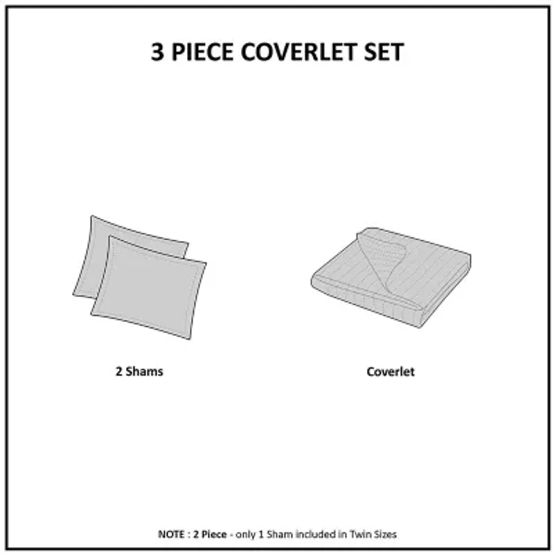 Woolrich Olsen 3-pc. Coverlet Set