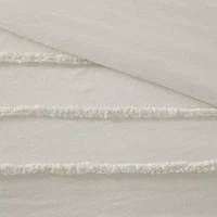 Urban Habitat Camden 3 Piece Cotton Chenille Comforter Set