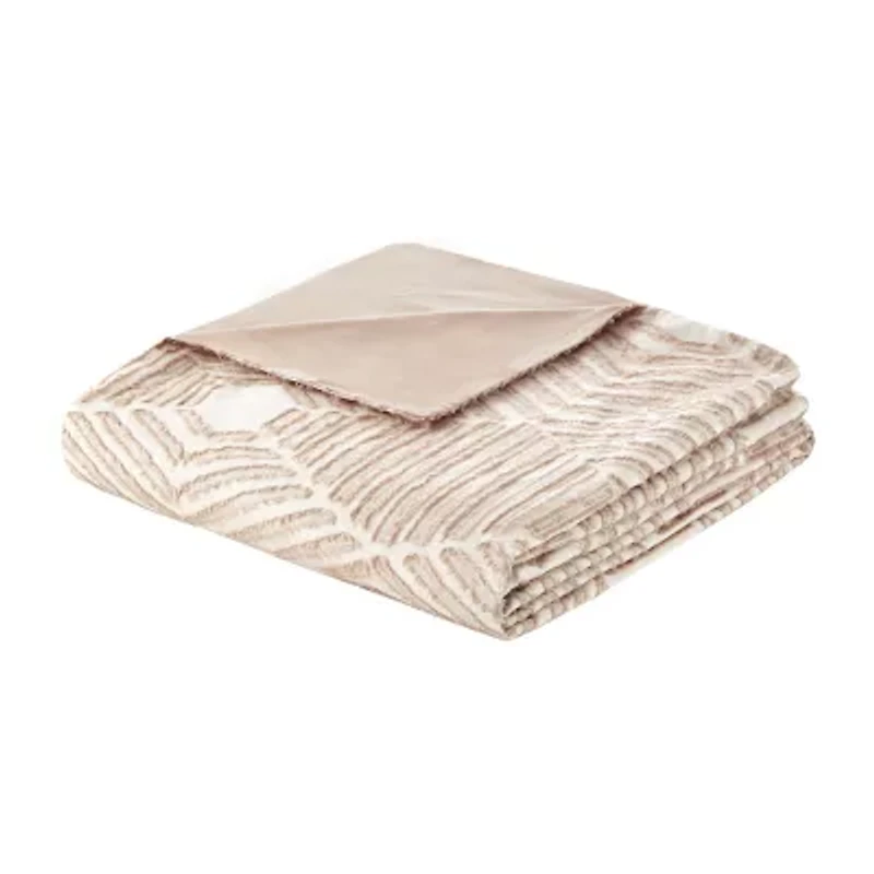 INK+IVY Ellipse 3pc Cotton Jacquard Duvet Cover Set