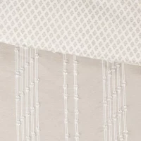 INK+IVY Kara 3 Piece Cotton Jacquard Comforter Set