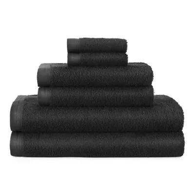 Home Expressions Solid & Stripe Bath Towel