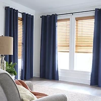 Max Blackout Campbell Grommet Top Energy Saving 100% Single Curtain Panel