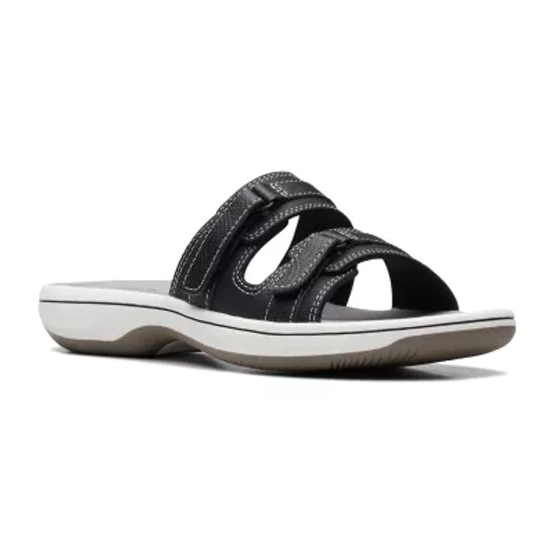 Clarks Cloudsteppers Womens Breeze Piper Slide Sandals