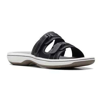 Clarks Cloudsteppers Womens Breeze Piper Slide Sandals