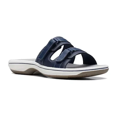 Clarks Cloudsteppers Womens Breeze Piper Slide Sandals
