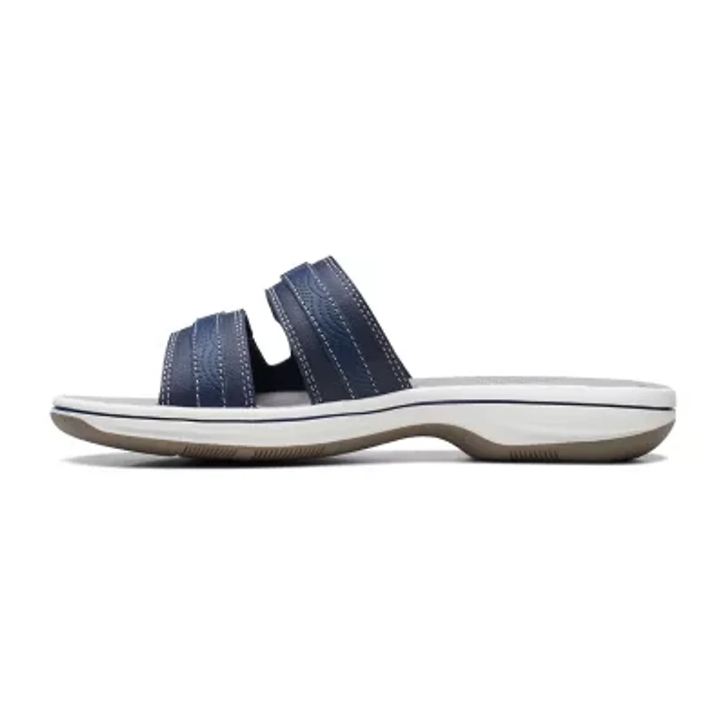 Clarks Cloudsteppers Womens Breeze Piper Slide Sandals