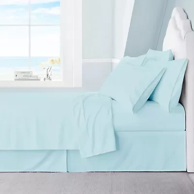 Cathay Home Easy Fit Modern Sheet Set With Bonus Pillowcases