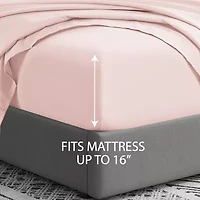 Cathay Home Easy Fit Modern Sheet Set With Bonus Pillowcases