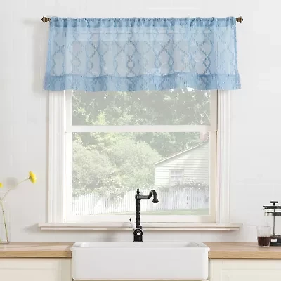 No 918 Tina Rod Pocket Tailored Valance