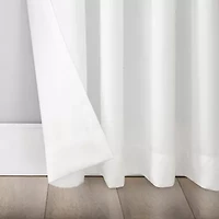 No 918 Sutton Grommet Top Light-Filtering Single Curtain Panel