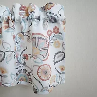 No 918 Signy 2-pc. Rod Pocket Window Tier