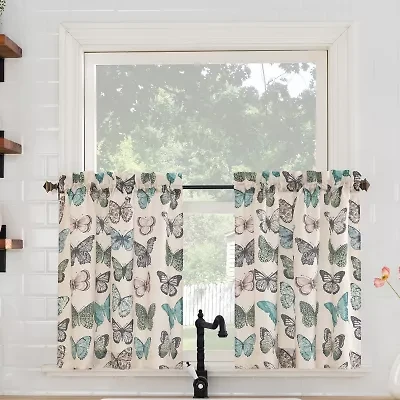 No 918 Magdalena 2-pc. Rod Pocket Window Tier