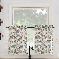 No 918 Magdalena 2-pc. Rod Pocket Window Tier