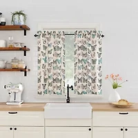 No 918 Magdalena 2-pc. Rod Pocket Window Tier