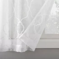 No 918 Allerton 2-pc. Rod Pocket Window Tier