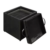 Designs4comfort Cushioned Ottoman
