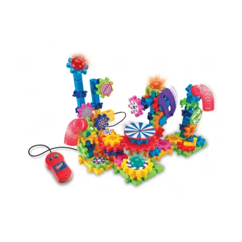 Learning Resources Gears! Gears! Gears!® Lights N Action Motorized Building Set Discovery Toy
