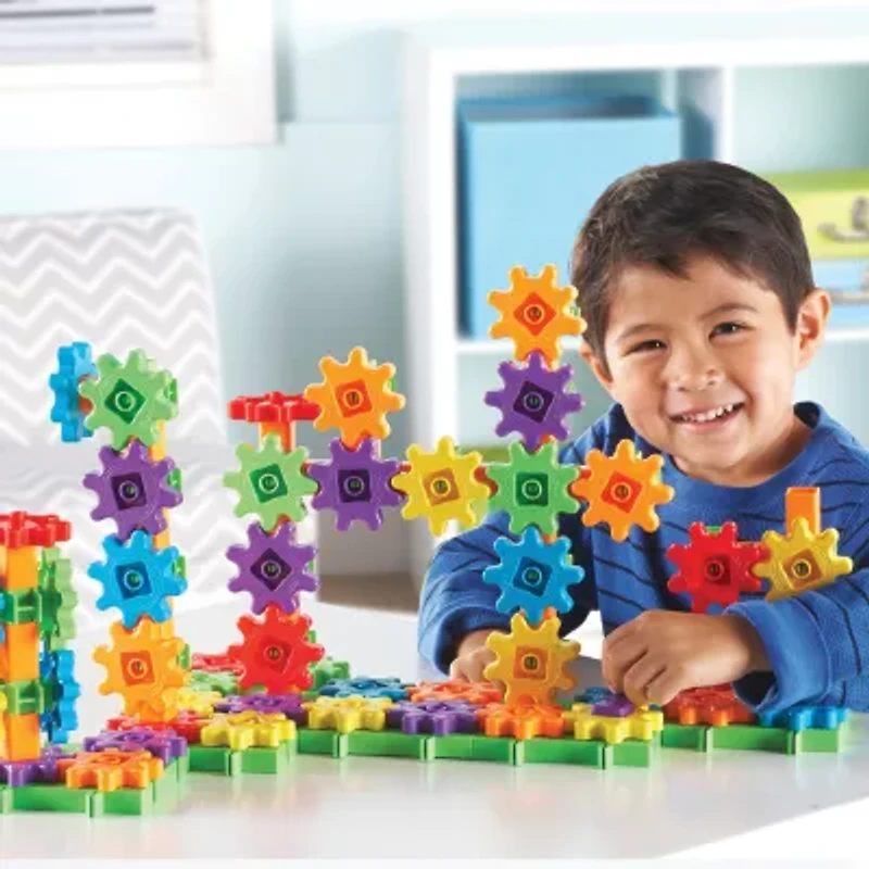 Learning Resources Gears! Gears! Gears!® 100-Piece Deluxe Building Set Discovery Toy