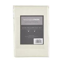 Madison Park Essentials Satin Wrinkle Resistant Pillowcase