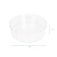 Home Expressions "Large 11""" Single Compartment Rotating Storage
